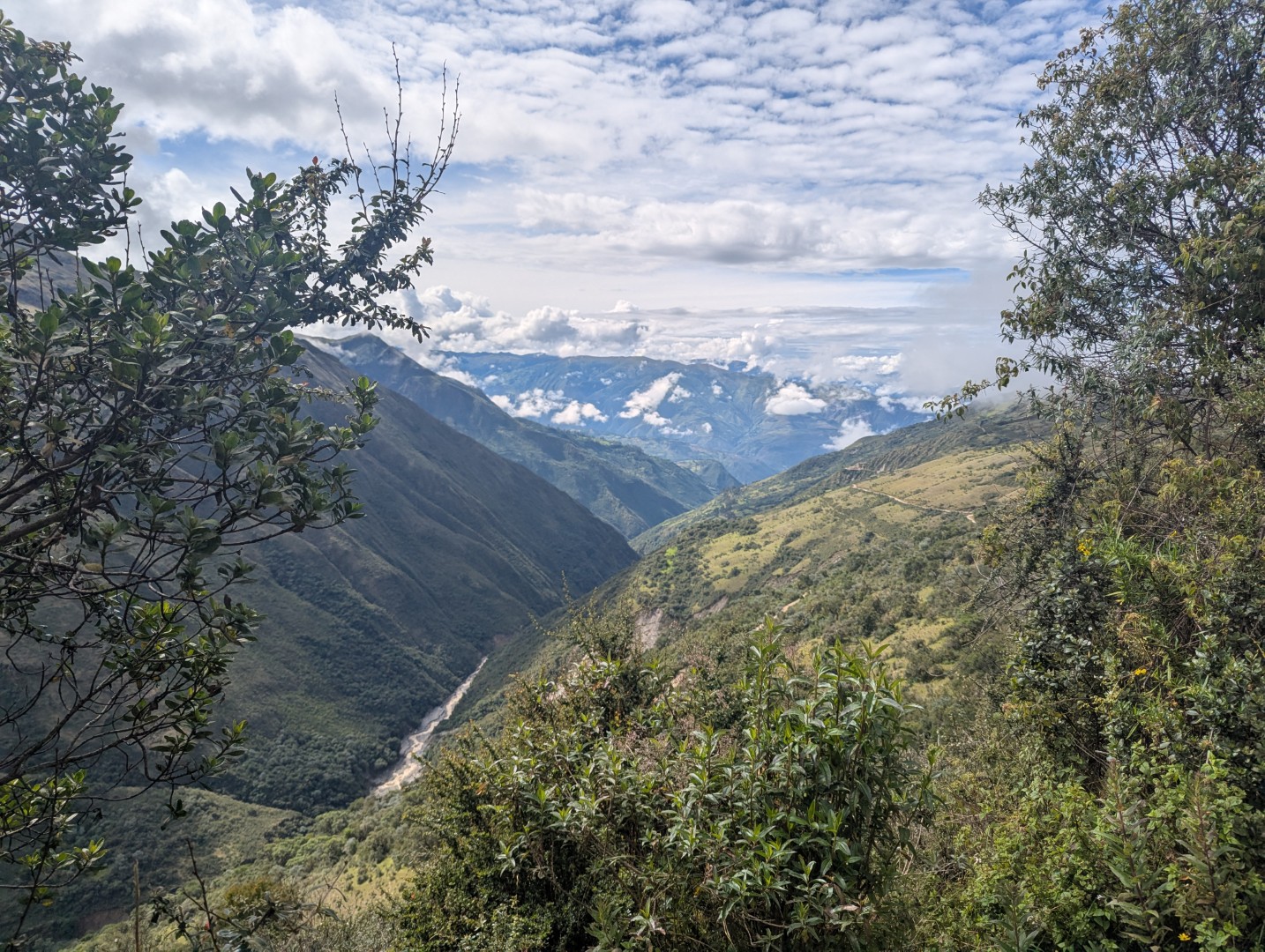 Hiking with the Incas in the Peruvian Mountains
